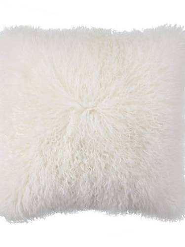 Copie de l'offre spéciale de ce mois-ci : oreiller en fourrure de mouton mongol pour la vente par Woolsy