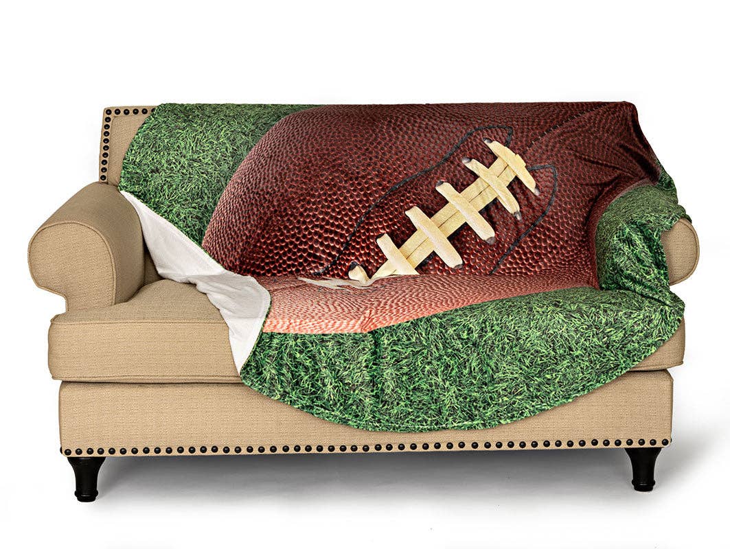 The Fun Home Novelty Company – Großhandel Überwurfdecke – Traditionelle Fußballdecke, rund, Durchmesser 68&quot;2