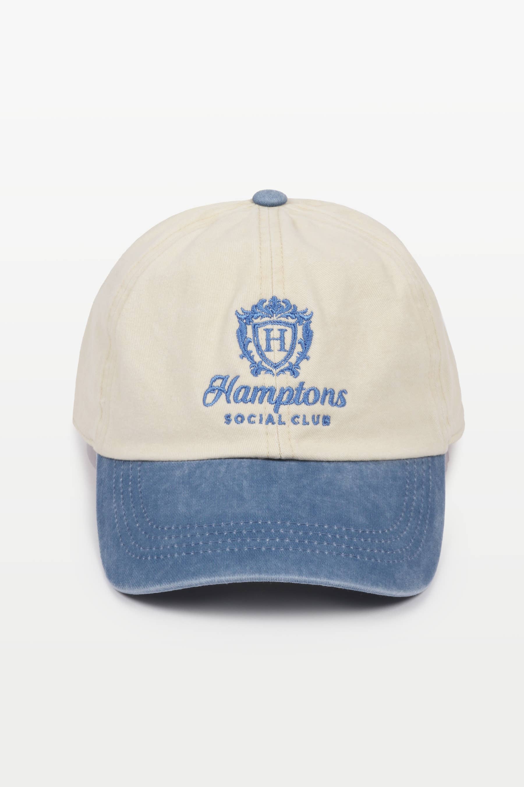 David And Young - Wholesale Baseball Cap - Unisex - Hamptons Social Club Two-Tone Baseball Cap3