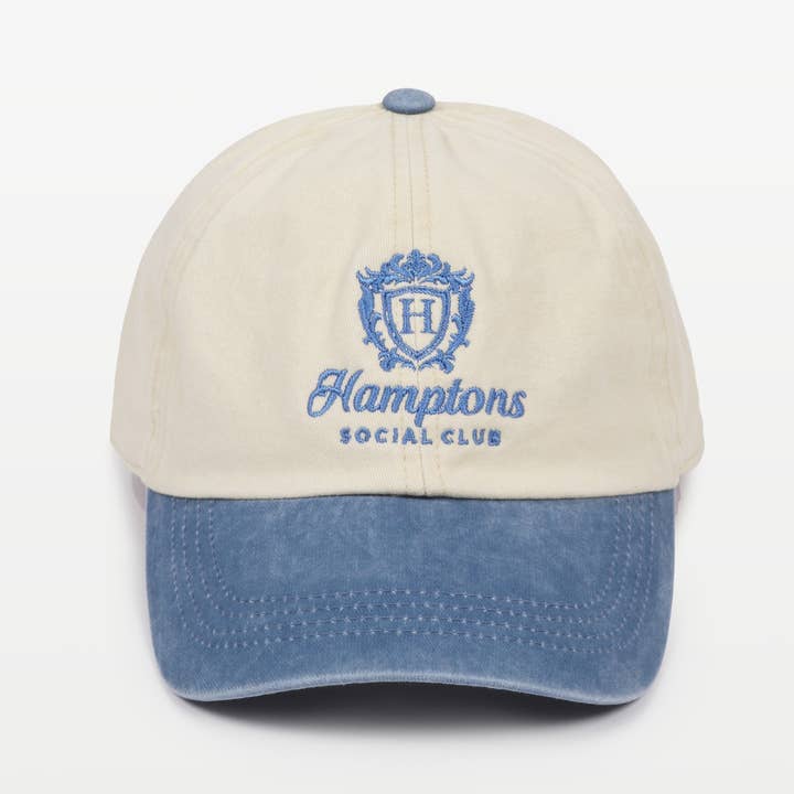 David And Young - Wholesale Baseball Cap - Unisex - Hamptons Social Club Two-Tone Baseball Cap3