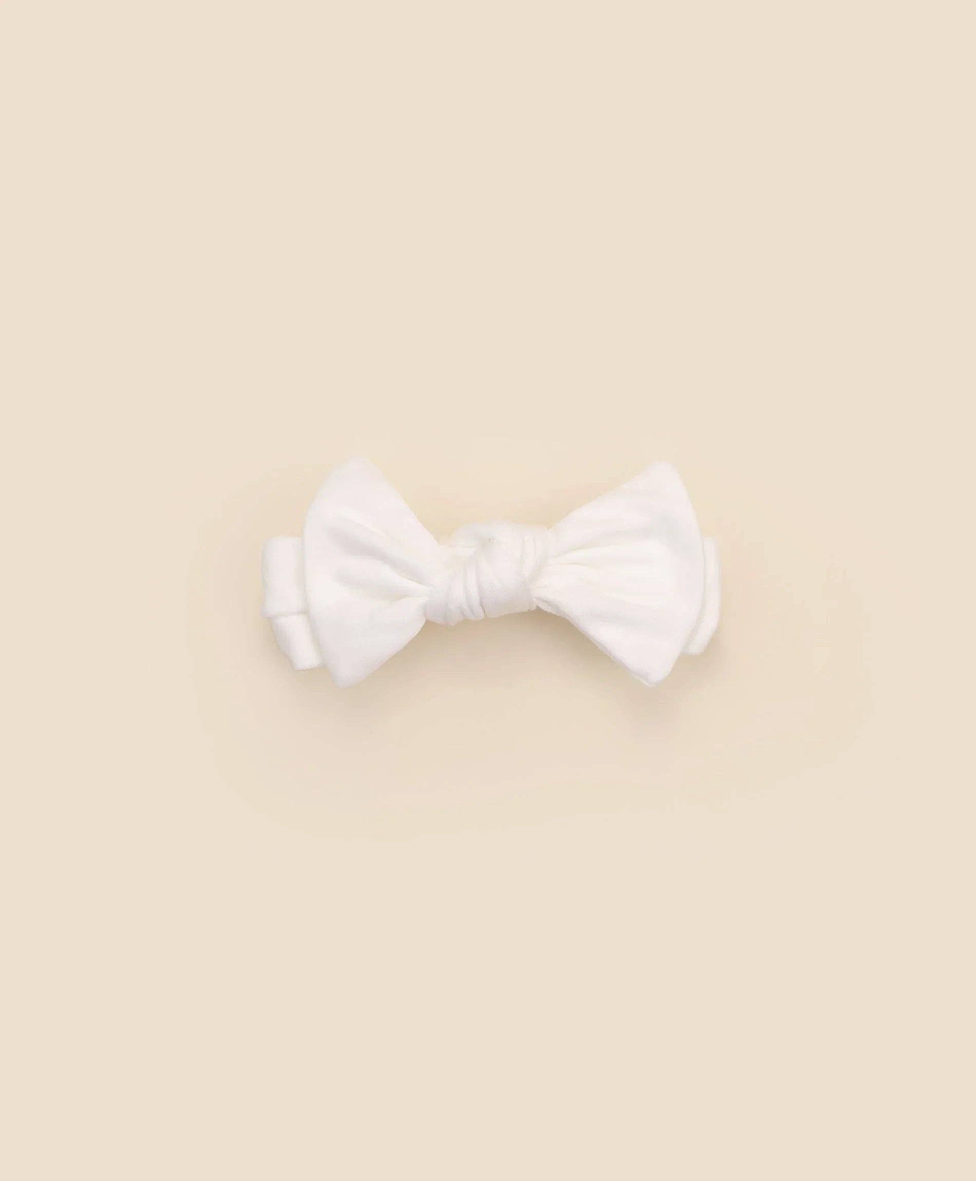 Lūmmi in Colour Babywear - Wholesale Fashion Headband - Baby - Organic Cotton Headband - White