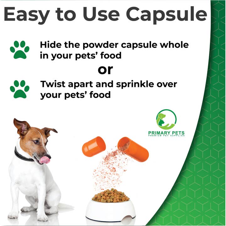 Primary Pets - Wholesale Pet Supplement - Dog - Organic Turmeric for Dogs6