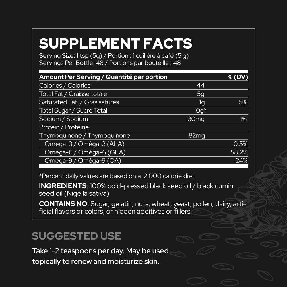 Plant of Life – Engroshandel Protein-/superfoodpulver – Sort frøolie| Ren plantebaseret - Nigella Sativa spidskommen3