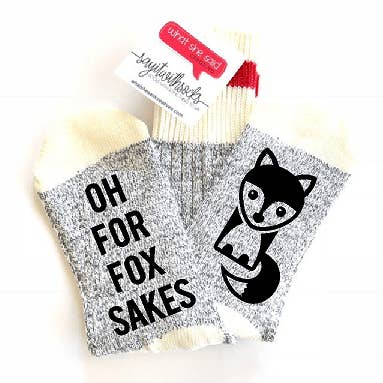 Oh Meias de Raposa por atacado de What She Said Creatives