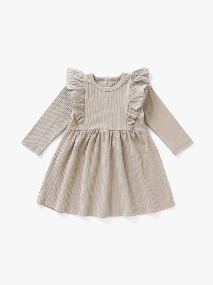 Robe côtelée à paillettes | Mushroom pour la vente par Mila & Co.