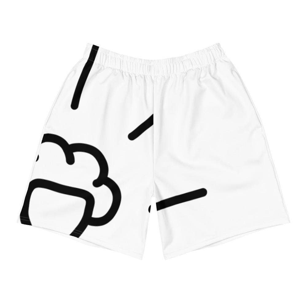 Unbranded Solid White Athletic Shorts Size XL - 64% off