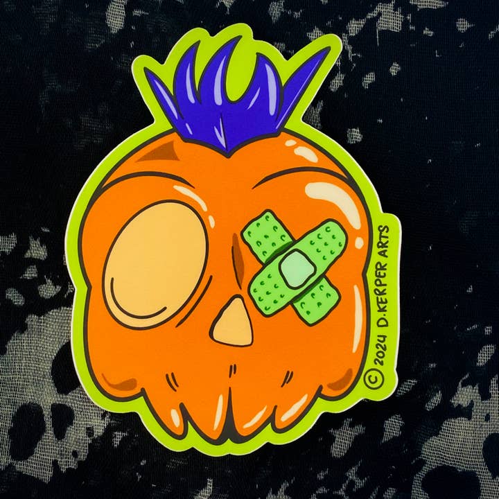 D. Kerper Arts - Wholesale Sticker - Sticker - Punk Head