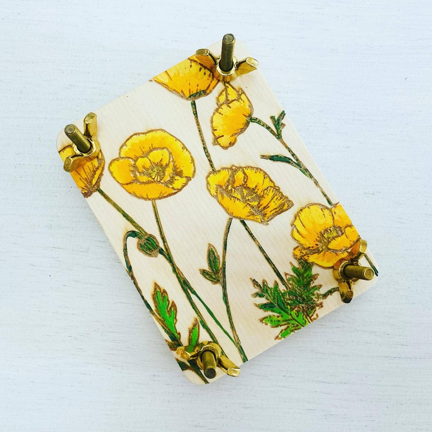 Holly Hills Lane - Wholesale DIY Craft Kit - Hand Painted State Flower Press Great for Town Visitors9