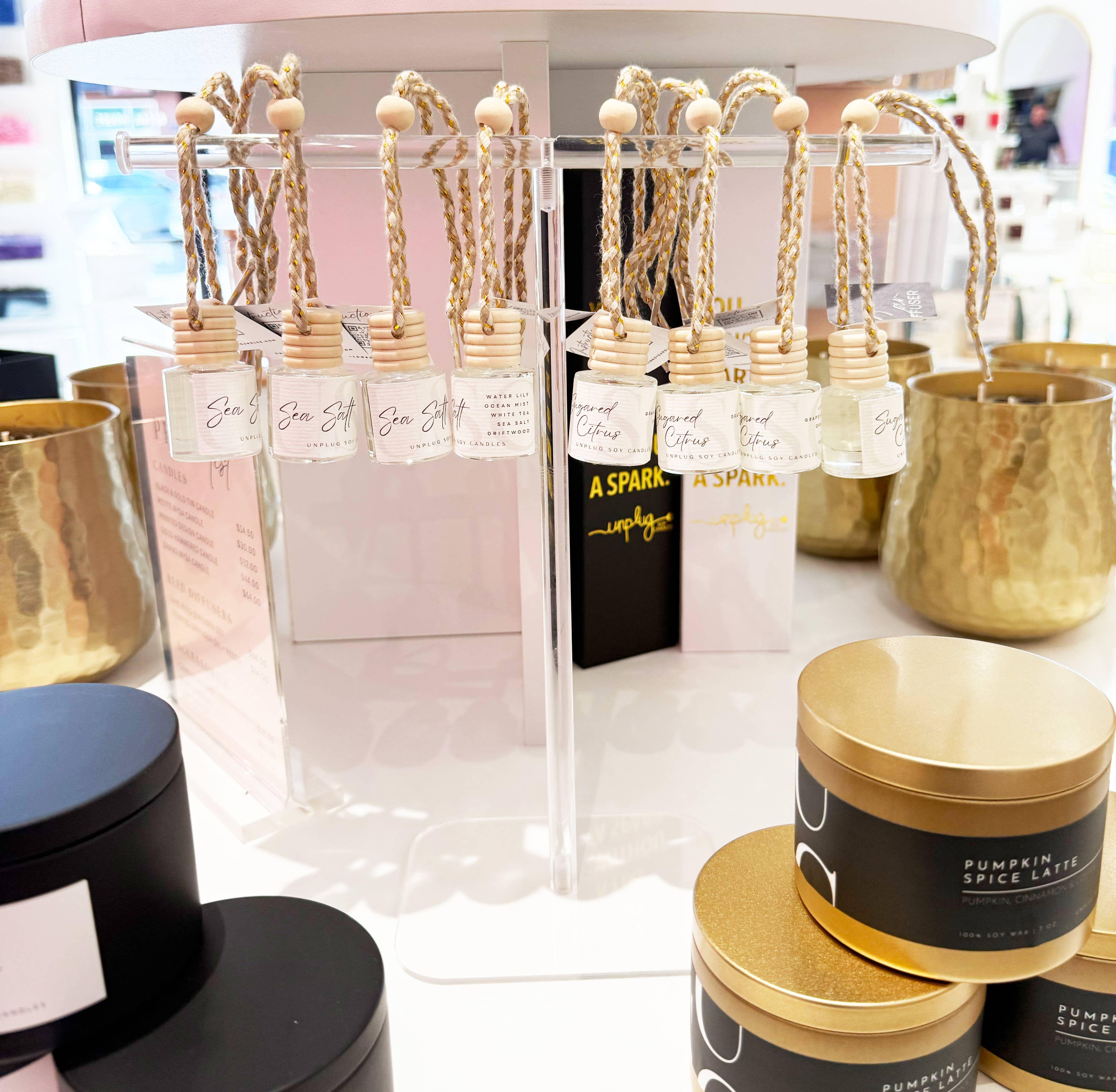 Unplug Soy Candles – wholesale Car Freshener - Unisex – Car Diffuser8