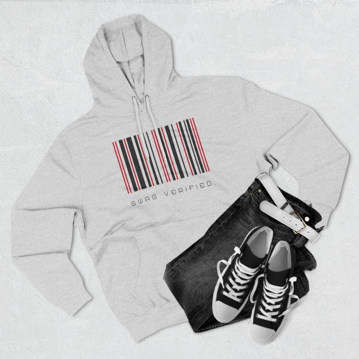 Ohhh So Swag - Wholesale Hoodie - Unisex - Swag Verified. Barcode Unisex Premium Pullover Hoodie | CA6