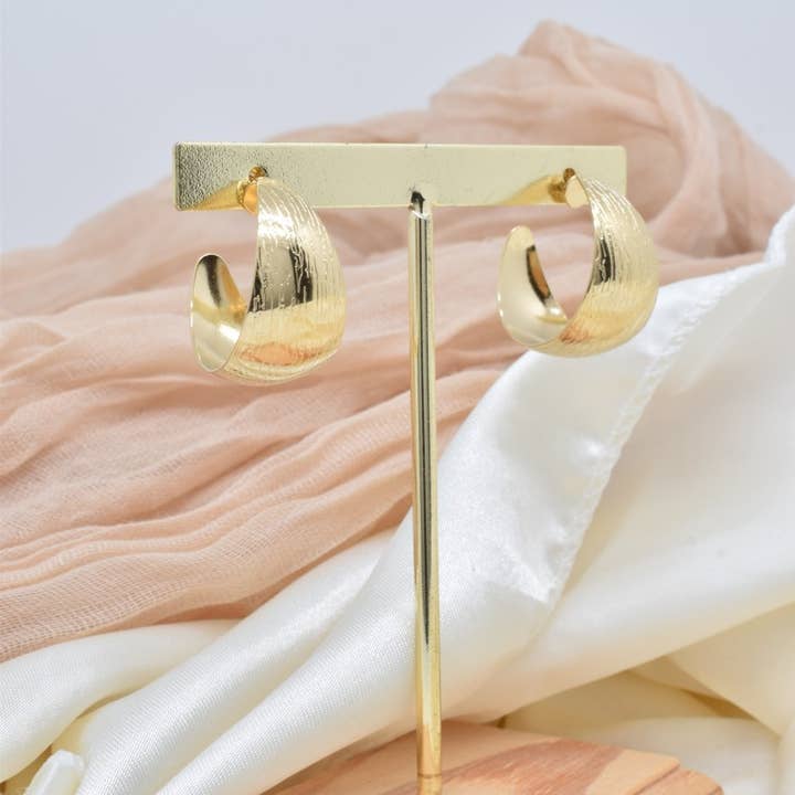 Stainless steel earrings - BO100391 for wholesale by Kapyco