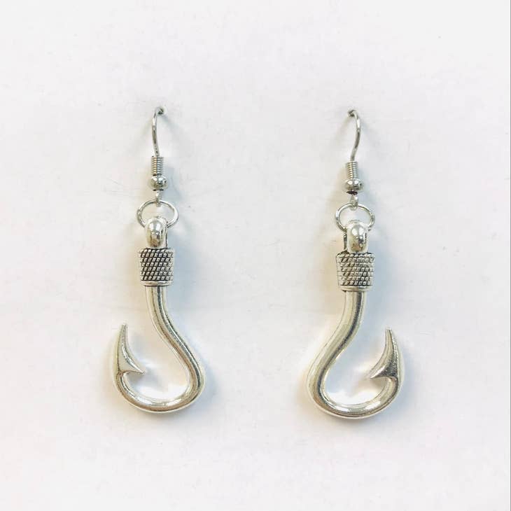 Wholesale Fishing Earring, Hook on you earrings, Girlfriend, Couple for  your shop – Faire UK