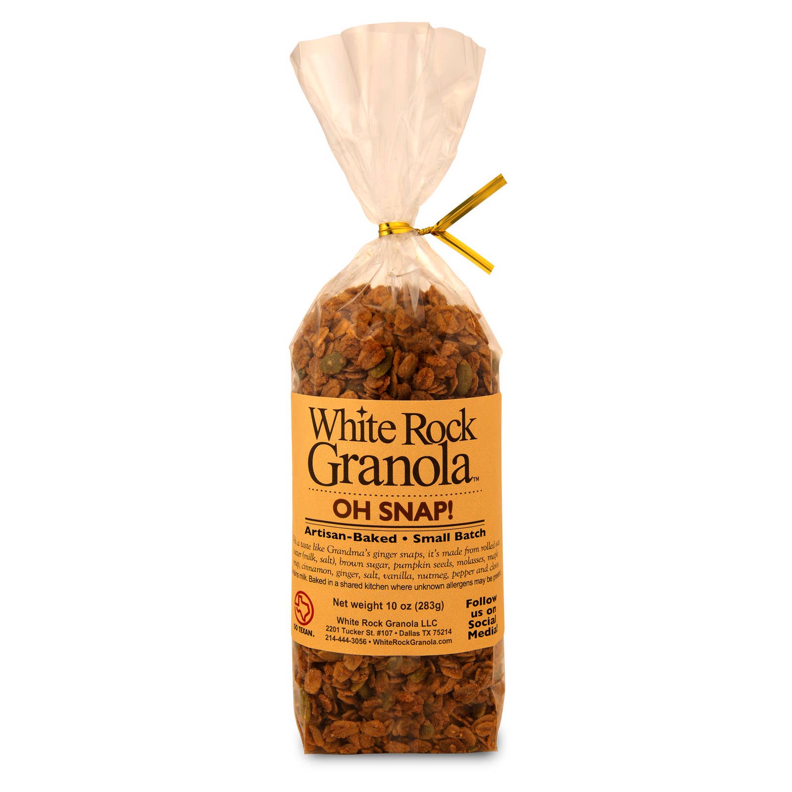 White Rock Granola - Wholesale Granola - White Rock Granola - 10 oz. bakery bag, multiple flavors11