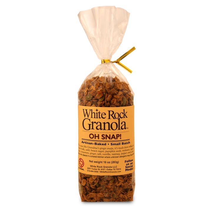 White Rock Granola - Wholesale Granola - White Rock Granola - 10 oz. bakery bag, multiple flavors11