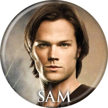 Supernatural Sam Button for wholesale by Ata-Boy