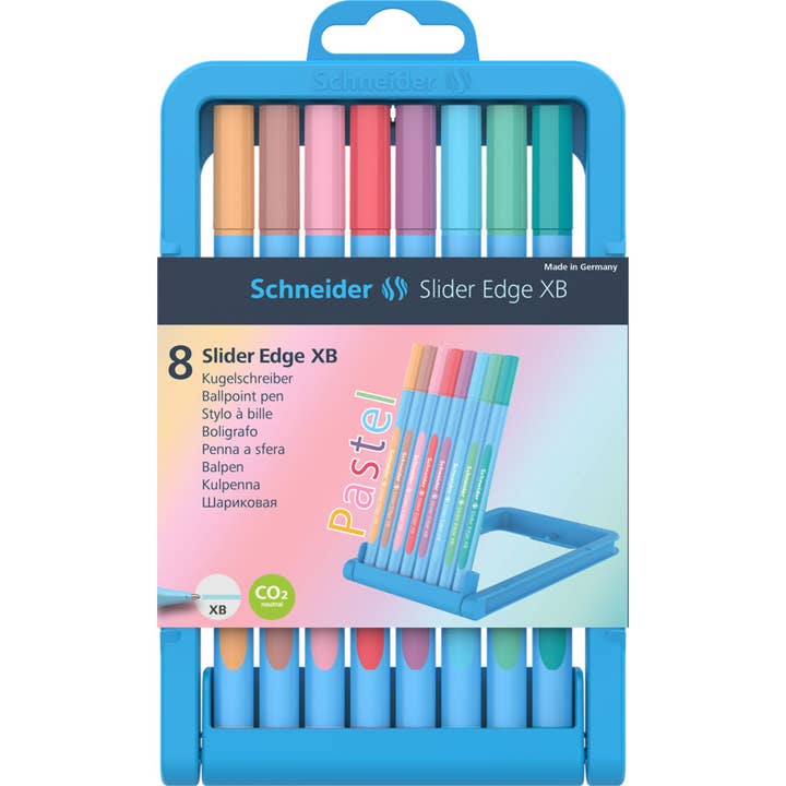 Schneider – wholesale Pennor – Slider Edge Pastell 8-pack