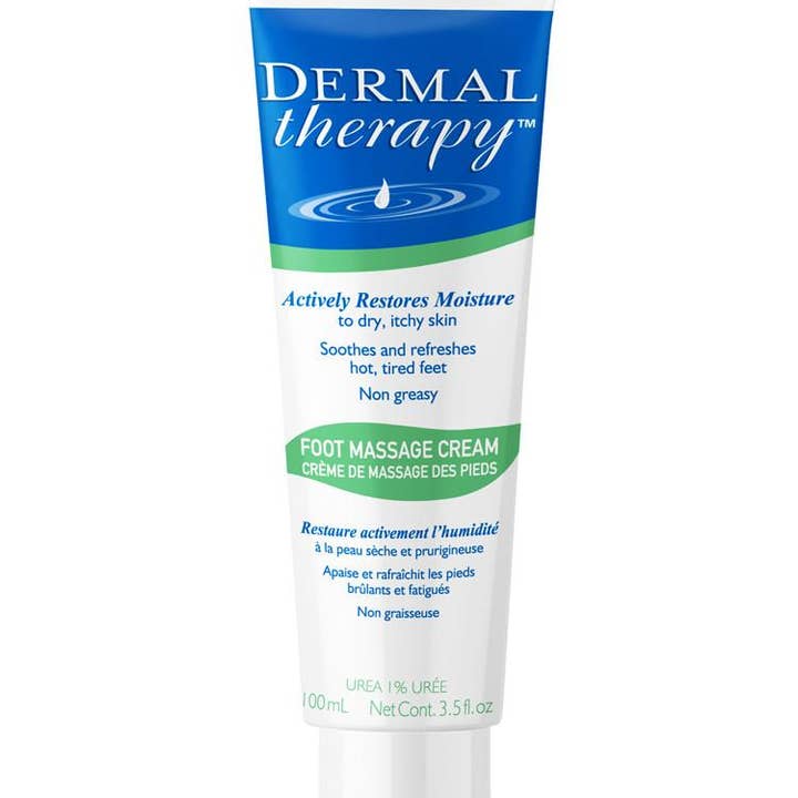 Crème de massage des pieds pour la vente par Dermal Therapy