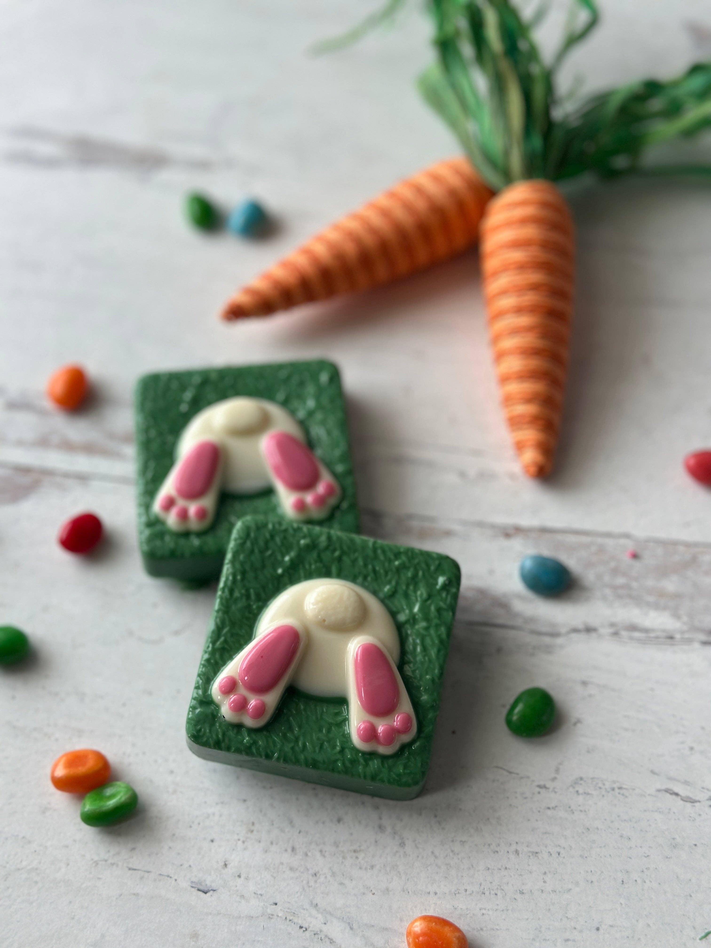 Chocolates Unlimited by Denise - Wholesale Chocolate Covered Sweets - Bunny Butt Chocolate Covered Gram Crackers1