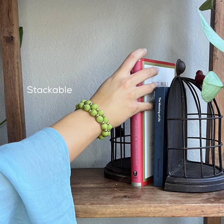 Humble Hilo – Großhandel Perlenarmband – Humble Hilo Sari Schmuck, Textilperlen- und Metallperlenarmband21