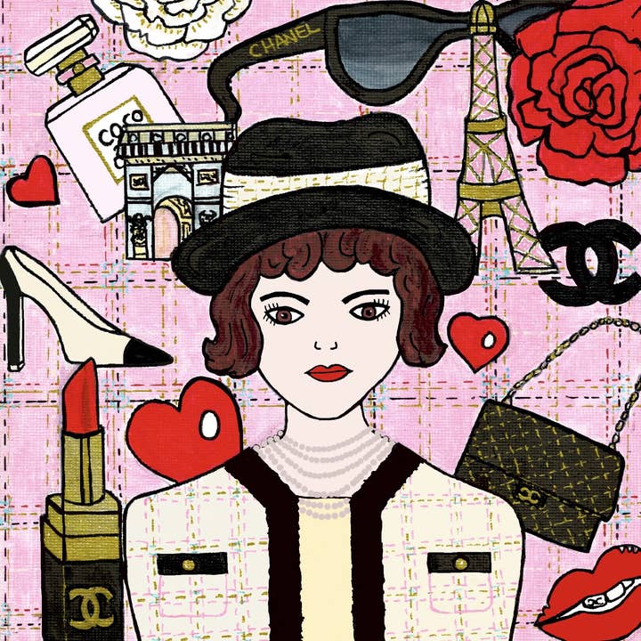 FunkyAdi - Venta al por mayor Tarjetas de felicitación - Tarjetas de Felicitación de Iconos de Moda y Arte3