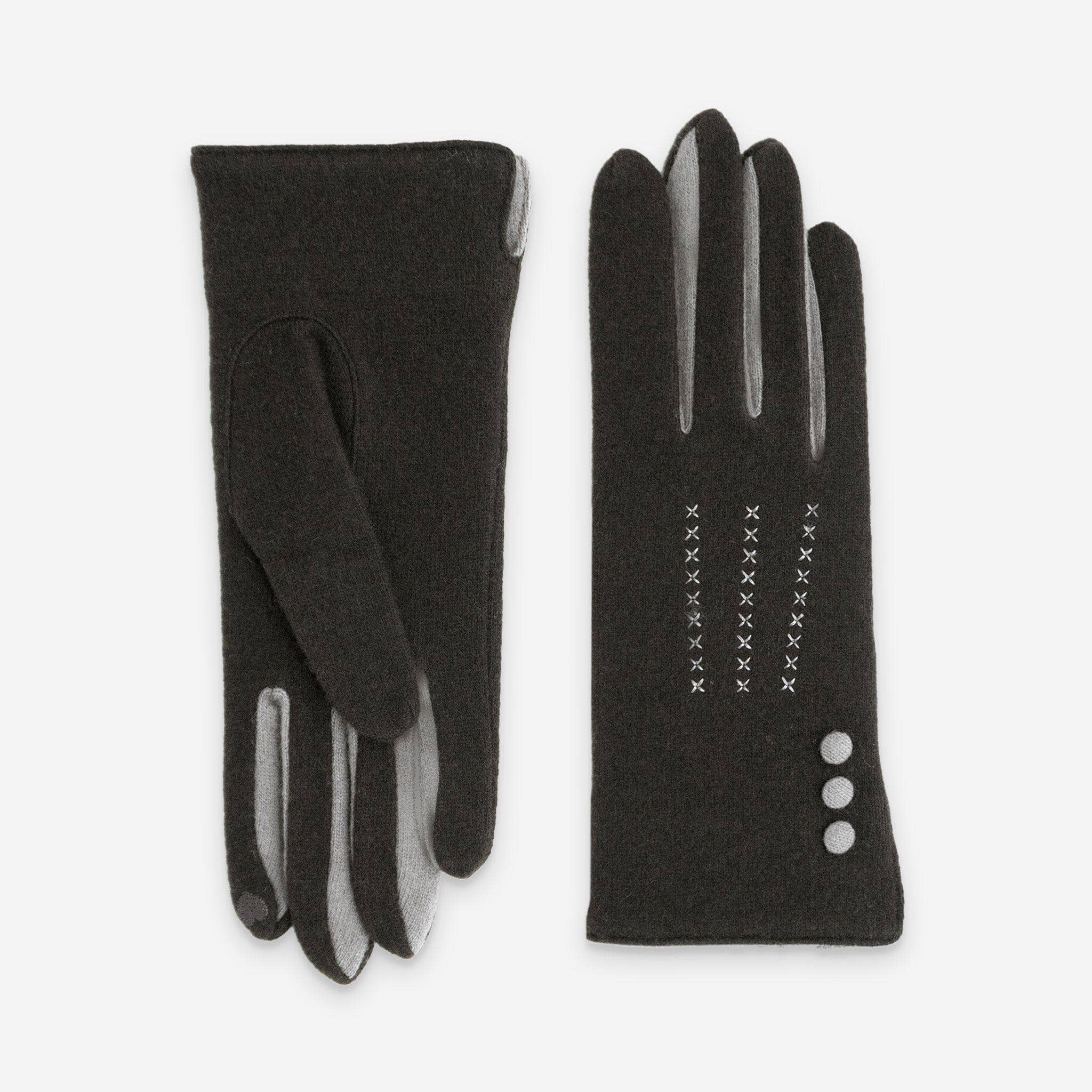 Glove Story - Wholesale Gloves - Women's - Gloves 80% Wool 20% Nylon – Touchscreen – 31161NF3
