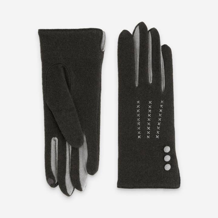Glove Story - Wholesale Gloves - Women's - Gloves 80% Wool 20% Nylon – Touchscreen – 31161NF3
