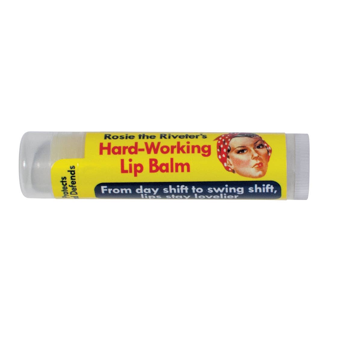 Unemployed Philosophers Guild - Wholesale Lip Balm - Rosie The Riveter's Hard Working Lip Balm - Peppermint2
