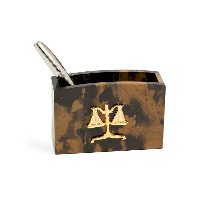 BeyBerk International - Wholesale Pen & Pencil Holder - Tiger Eye Pen Cup