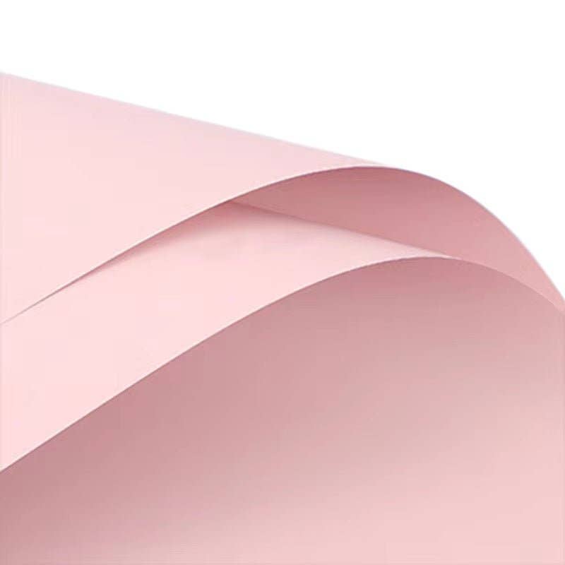 Elegant Design Supply - Wholesale Wrapping Paper Roll - Solid Color Korean Inspired Flower Wrapping Paper (20pcs/bag)7