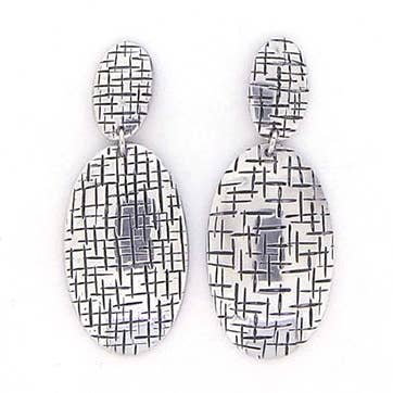 boucle d'oreille en aluminium pour la vente par Culture Mix