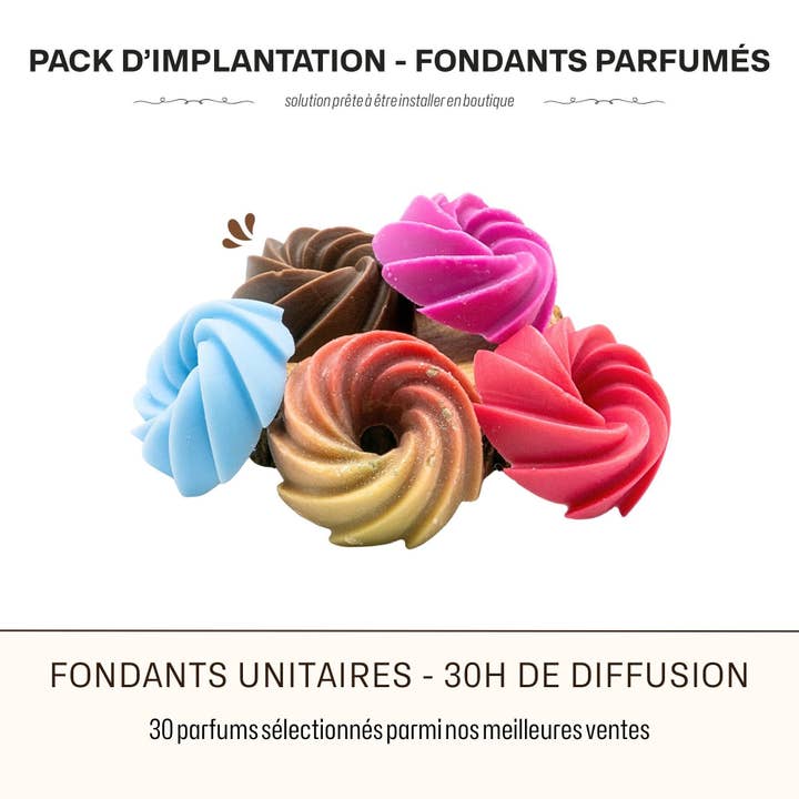 Scented Fondant Implantation Pack for wholesale by Les Fées Mères