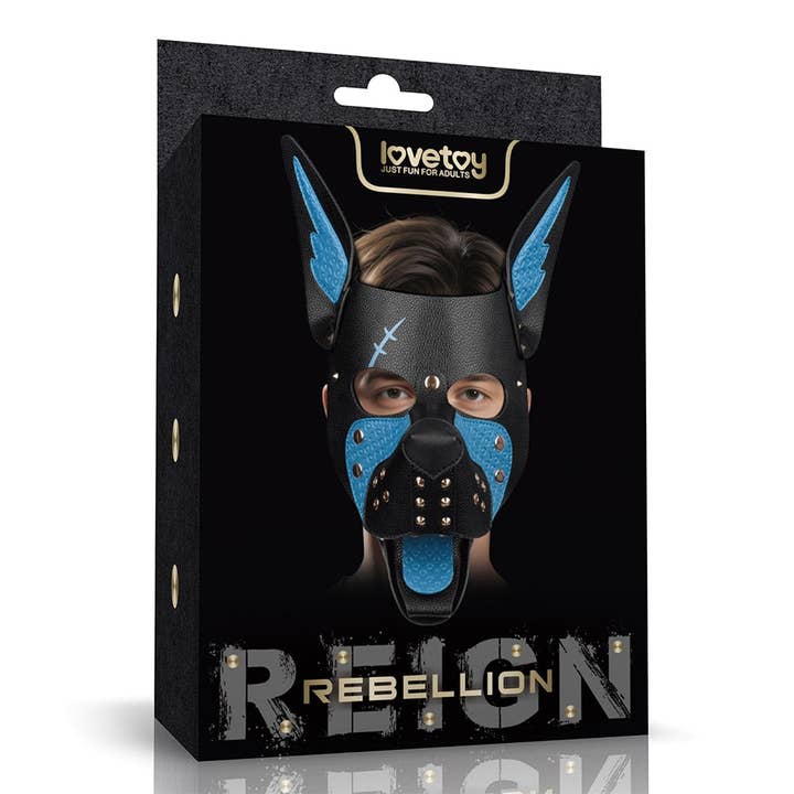Rebellion Reign Scarred Alpha Pup Mask for wholesale by LOVETOY