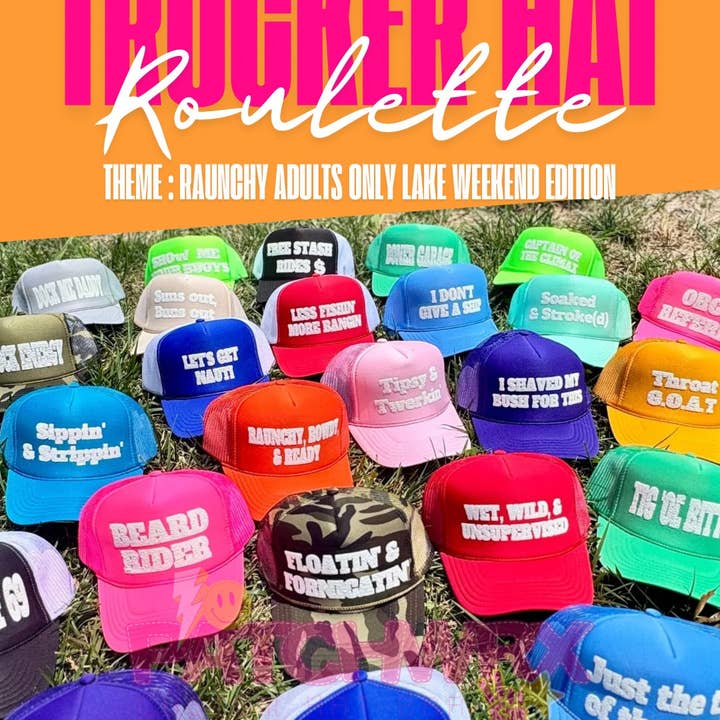 Patchwrx Customs Hat Bar - Wholesale Trucker Hat - Women's - Trucker Hat Party Packs2