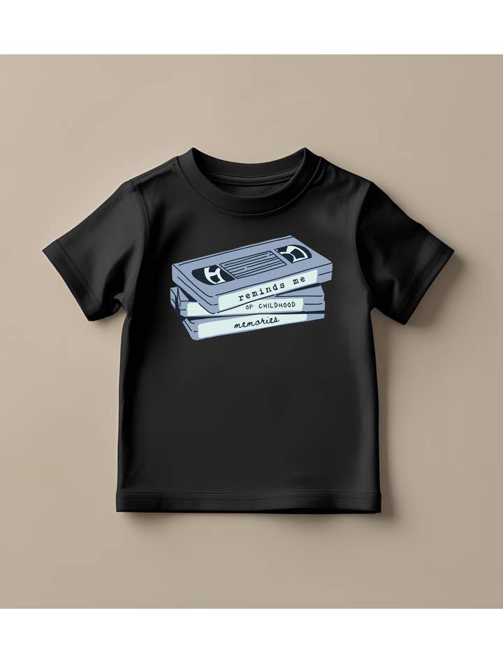 Retro VHS Toddler Tee 80s Rock Band Tee Sweet Child O Mine for wholesale by Heyday Press