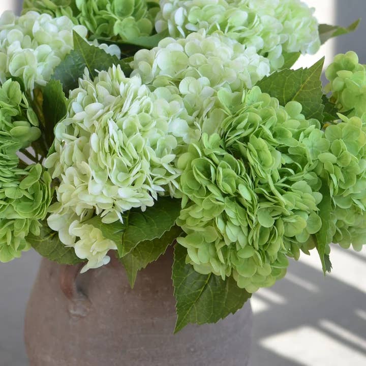 Angel Isabella - Wholesale Artificial Flowers - 18" Ultra Realistic Real Touch Artificial Hydrangea