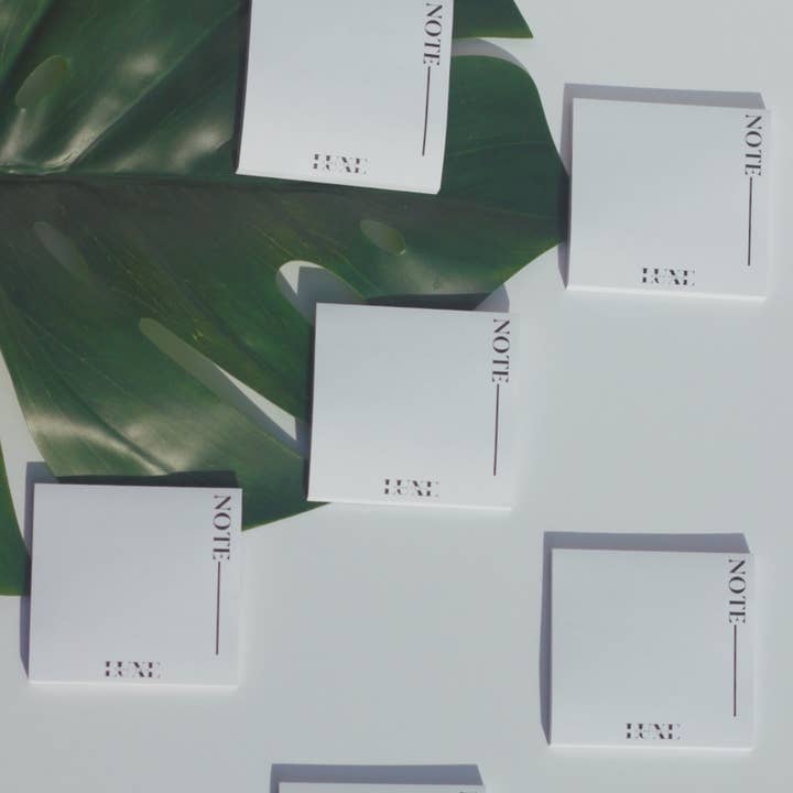 NOTA: NOTA ADESIVA por atacado de Luxe Papeterie