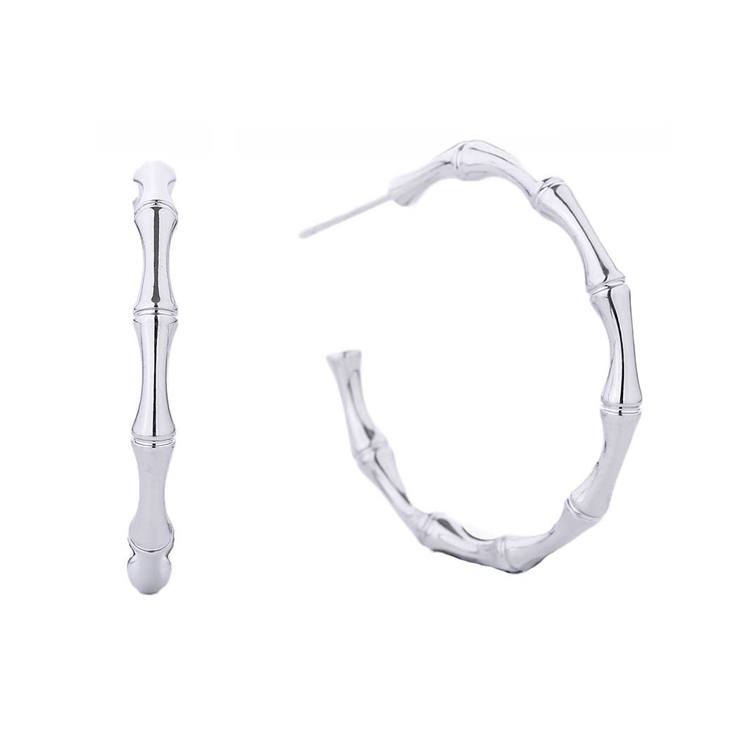 Fashion City – wholesale Hoop earrings – 14K Gold-Dipped Textured Post Earring5