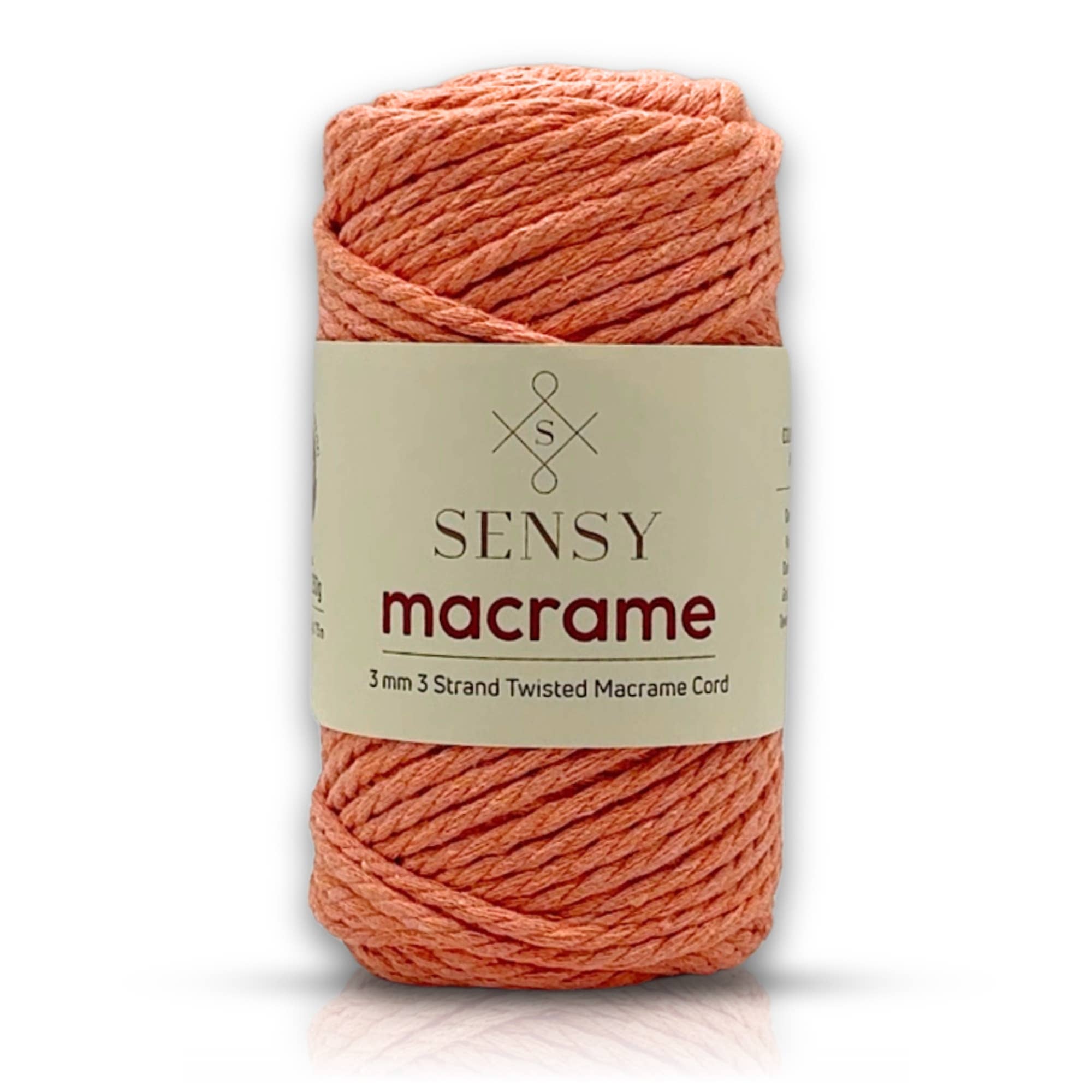 Sensy - Wholesale Yarn - Sensy Premium 3mm - 100% Cotton 3 Strand Twisted Macrame15