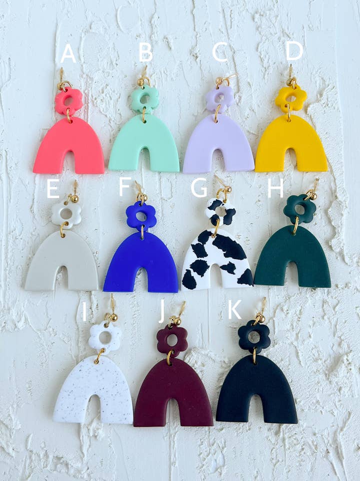 The Tess Earrings for wholesale by Rose Walker Clay