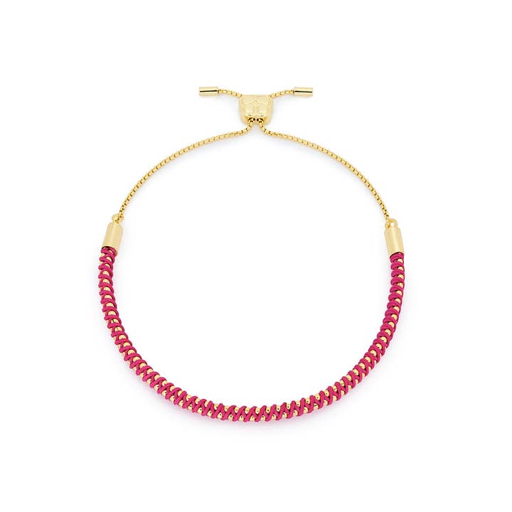 Emelia Hallon Guldflätat Armband för wholesale av Boho Betty