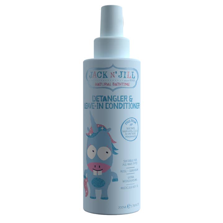 Jack N' Jill Kids & NFco - Wholesale Hair Leave-In Conditioner - Jack N' Jill Detangler & Leave-in Conditioner - Natural 200m