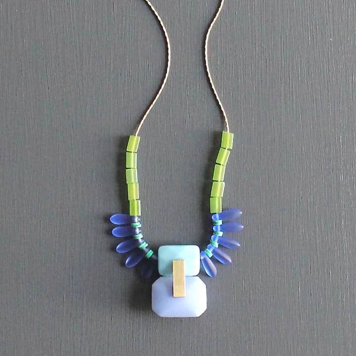David Aubrey Jewelry - Wholesale Pendant/Charm Necklace - KYL617 vintage glass necklace