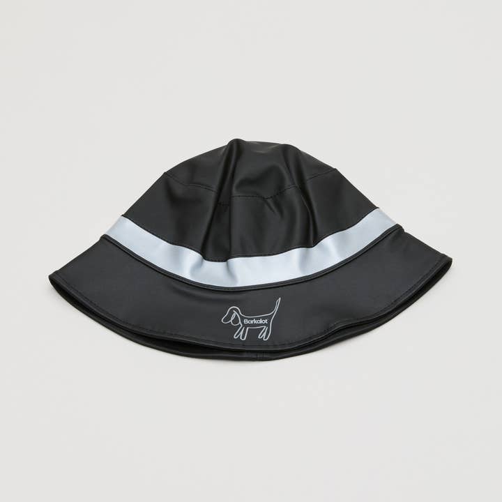 Black Upcycled Bucket Hat for wholesale by Barkalot