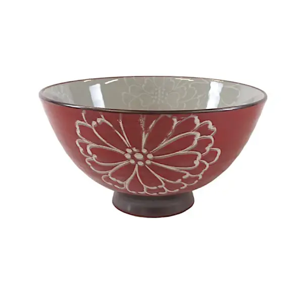 Urban Tokyo - Vente Assiettes/plats/bols de décoration - Bol à riz en porcelaine Japanese Botan Cosmos, 10 oz, 4,5 po D x 2,5 po H4