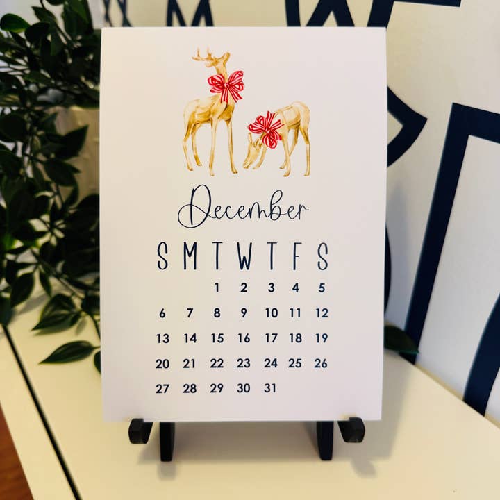 Note Worthy Paper Place - Wholesale Calendar - 2026 Desk Calendar Classic Chinoiserie | 5x711