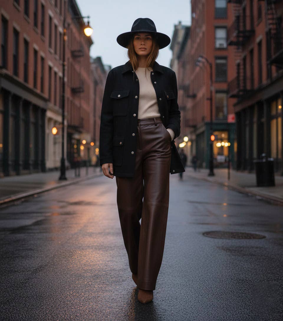 MOOYA - Wholesale Jacket - Women's - Ribbed collar parka jacket MY083