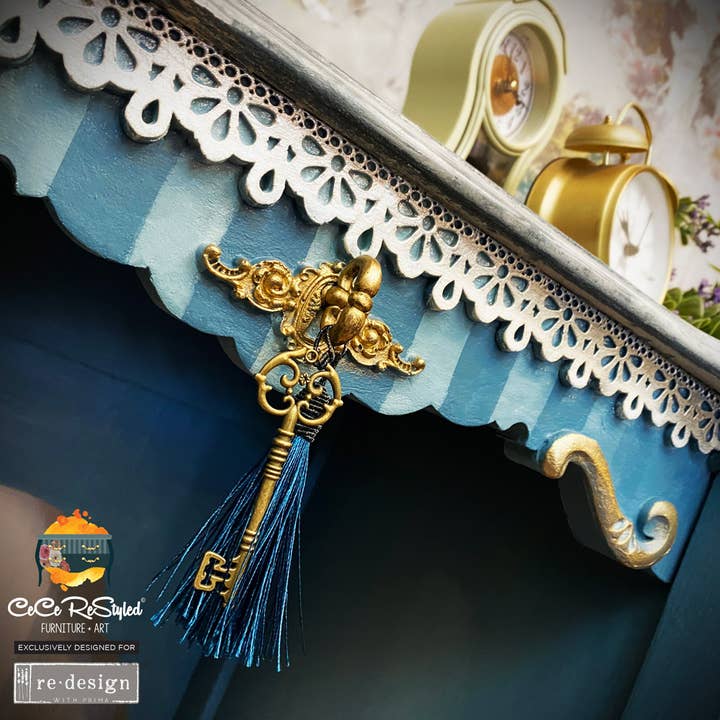 Redesign with Prima - Wholesale Craft Tool - Redesign With Prima Mould Cece Border Lace Ii 5"x10"x8mm4