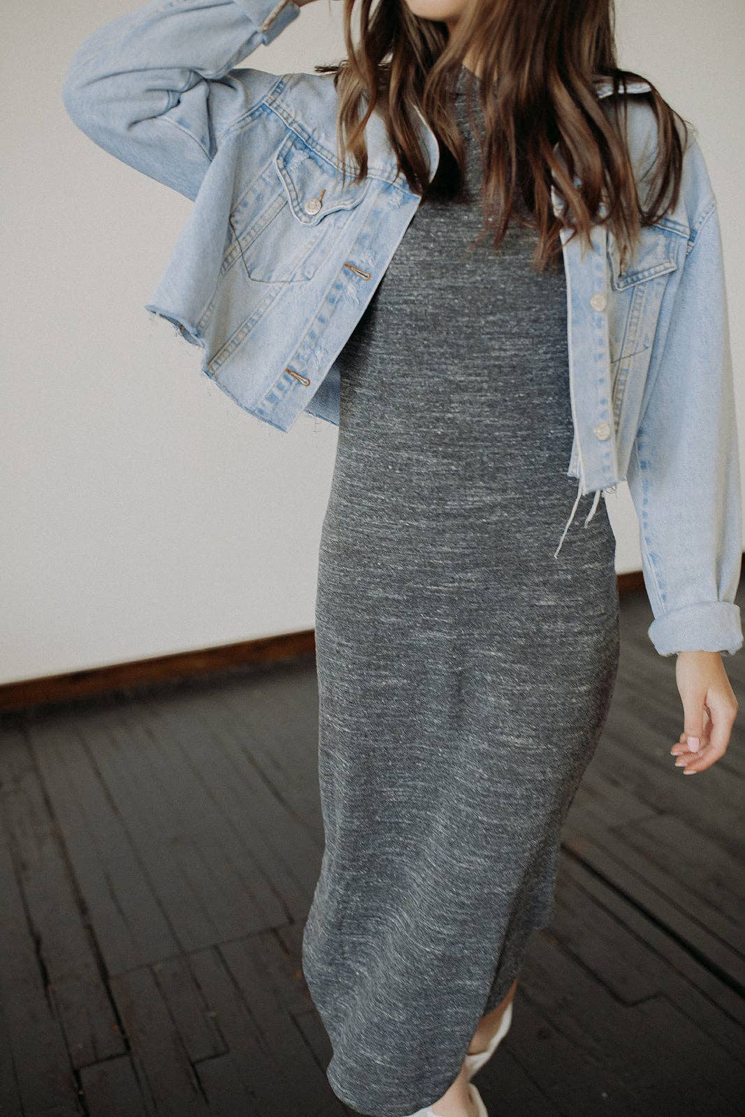 Summer Camp - Wholesale Dress - Women's - Hooded Midi Dress0