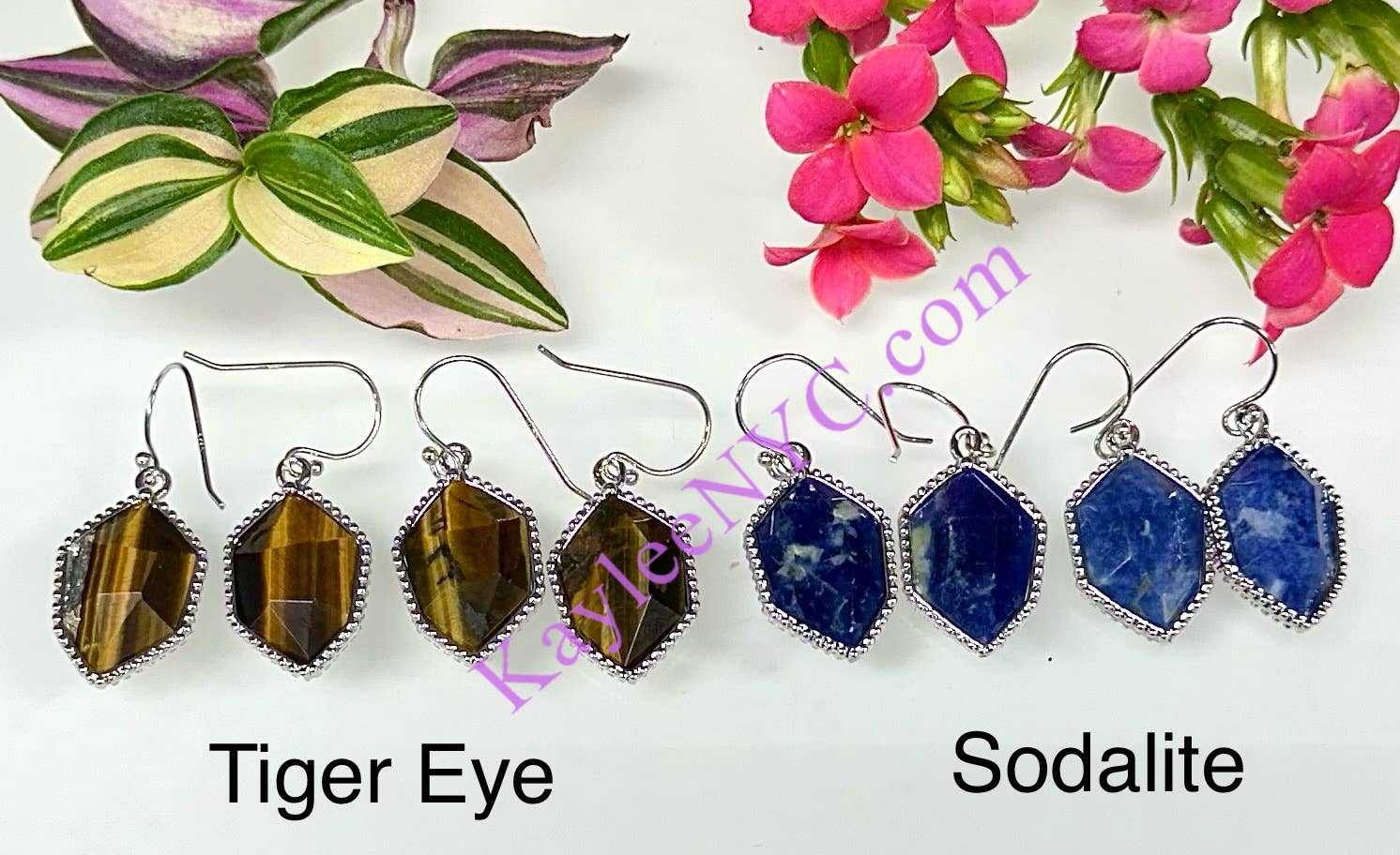 KayleeNYC - Wholesale Dangle Earrings - Crystal Sterling Silver Dangling Earring4