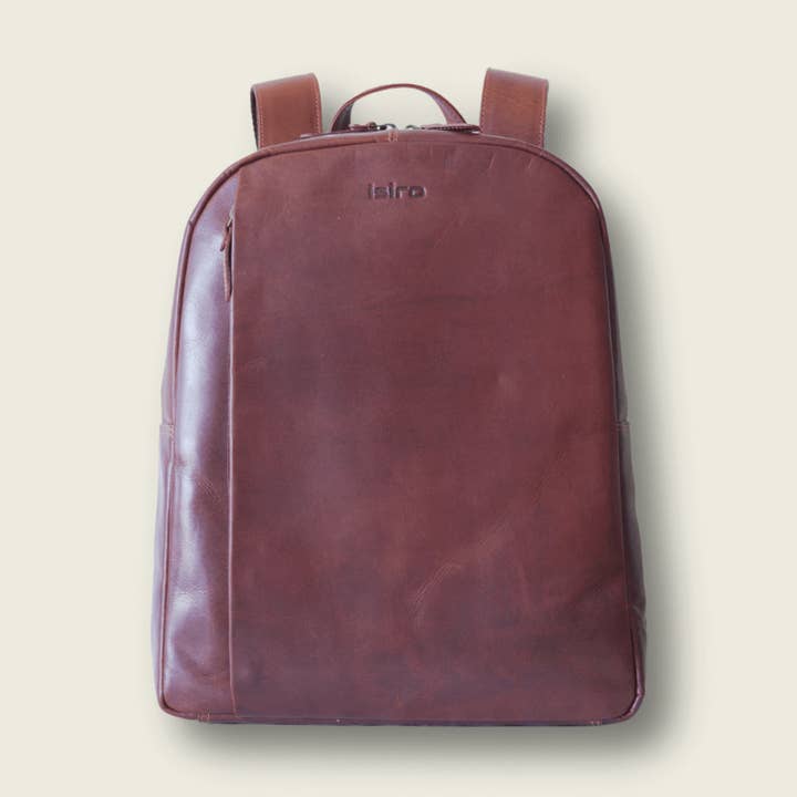 Apex Leather Backpack for wholesale by Isiro